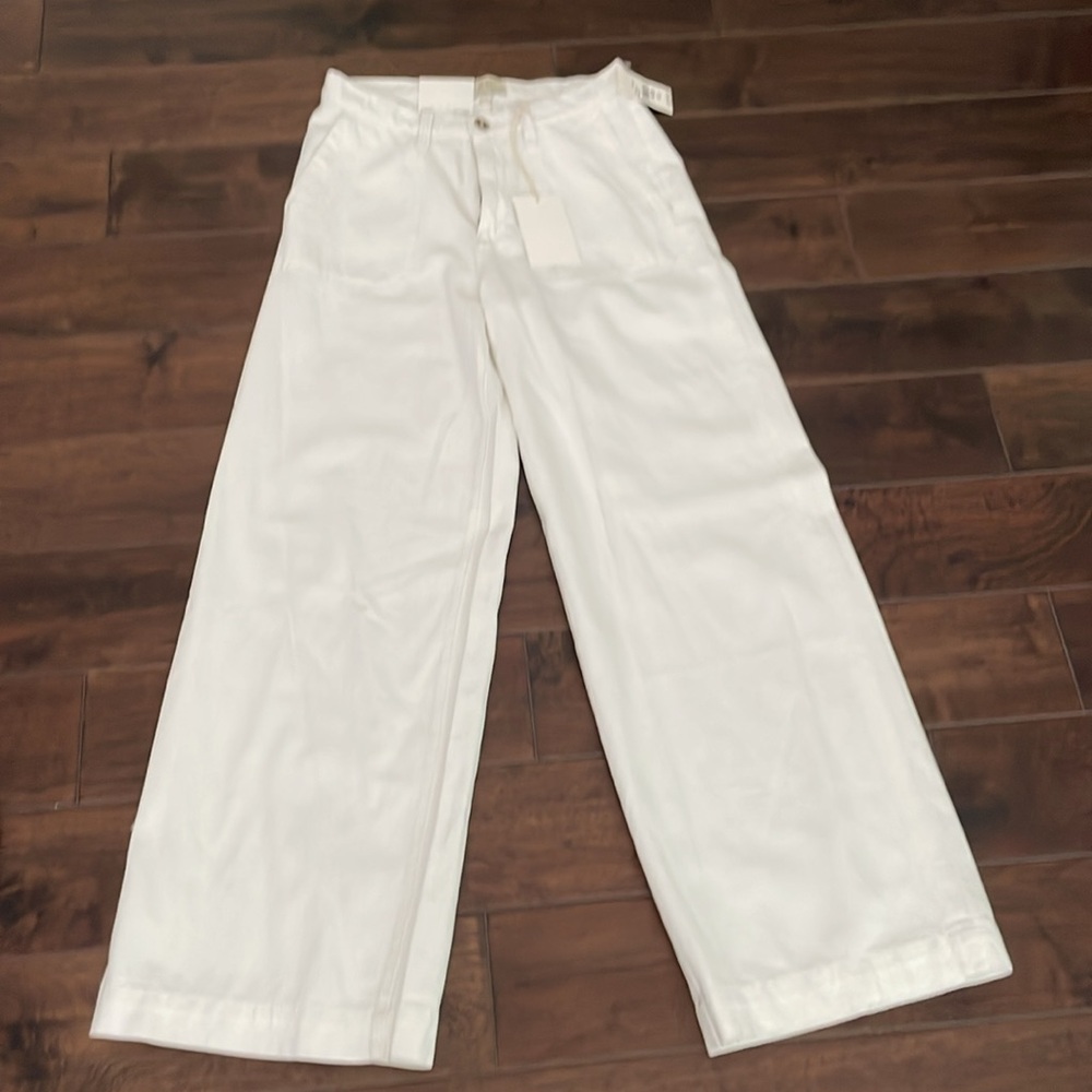 DL 1961 denim Zoie wide leg relaxed jeans NWT SZ25 runs loose ( big) - Picture 2 of 9